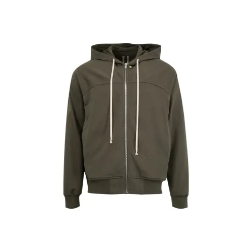 RICK OWENS Зеленый Мужской Свитшот