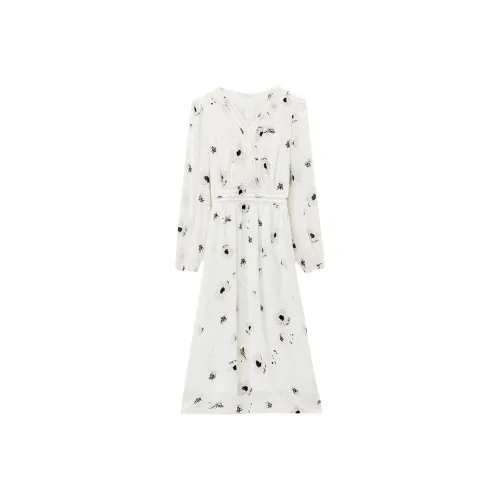 ONNFB Длинное платье с длинными рукавами женское