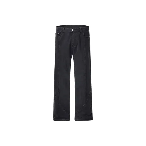 FRALAARRI Мужские черные джинсы