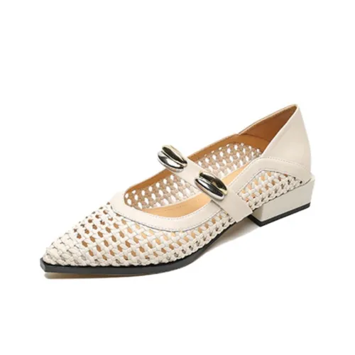 TATAYA Грубый каблук Мэри Джейн Женские обувь