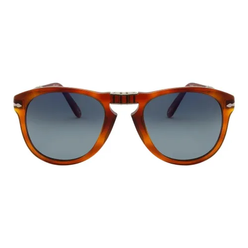 PERSOL Ацетат OVAL SUNGLASSES Мужской Коричневый