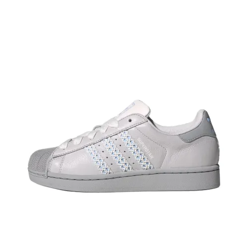 Adidas Originals Superstar 2 Скейтборд Кроссовки Женские Серые