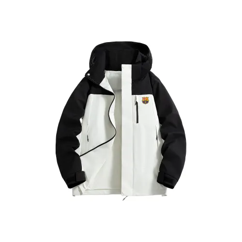 FCB ARCELONA Ветрозащитная и водонепроницаемая ветровка унисекс