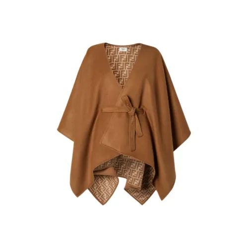 FENDI Коричневый Женские Плащи