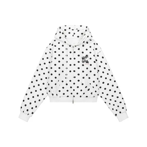 SMORODINA Куртка, Polka Dot Женские Свитшоты