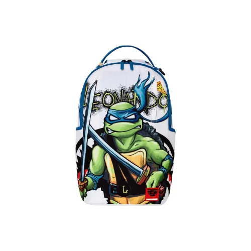 SPRAYGROUND Черепашки-ниндзя Коллаборация Полиэстер Рюкзак Обычный Унисекс Многоцветный
