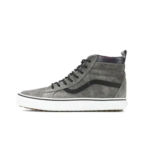Vans Sk8 HI Высокие Кроссовки для Скейтбординга Унисекс Серые