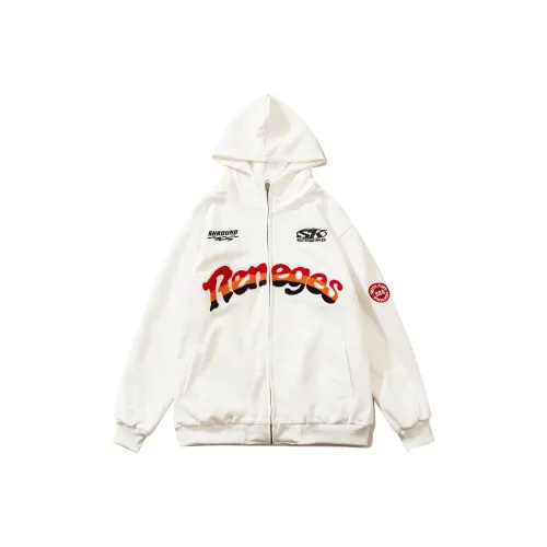 HIPHOPPUNKS Белый Мужской Свитшот