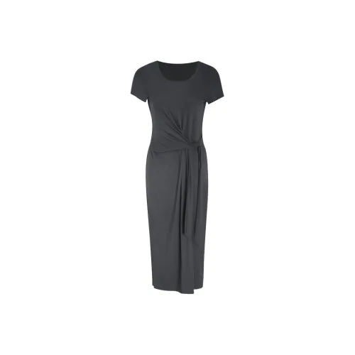 Little Pull Короткий рукав Платье Женское