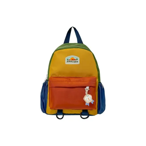 Vack Нейлон Рюкзак Унисекс Желтый Оранжевый Синий Розовый
