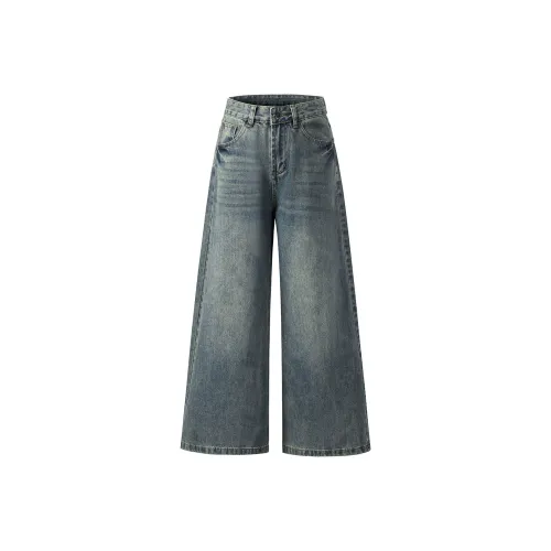 SNOOPY Светло-синие женские джинсы