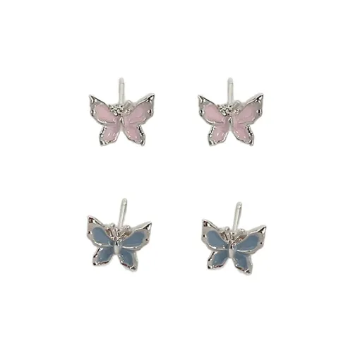 B Z Copper Alloy Stud Earrings Women's