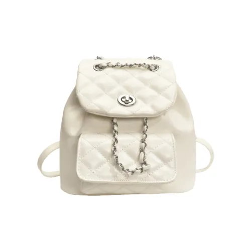 FCTOSSR ПУ (полиуретан) Рюкзак Женский Белый Серебряный Черный Желтый Зеленый Светло-Синий