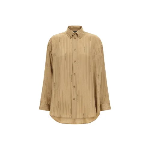 Balenciaga Бежевые Женские Рубашки