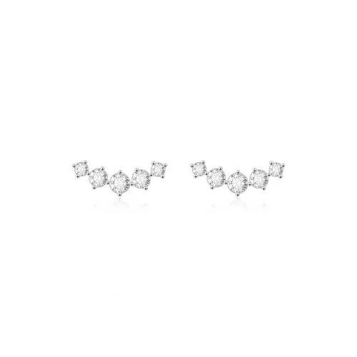 B Z Copper Alloy Stud Earrings Women's