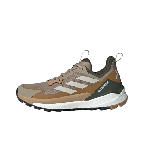 adidas Terrex FREE HIKER 2,0 Устойчивый к истиранию Дышащий Низкий Топ Походная обувь Мужская Коричневый