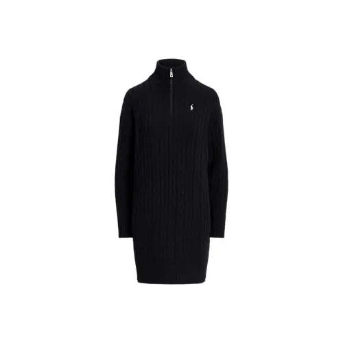 Polo Ralph Lauren Длинное платье с длинными рукавами женское