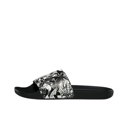 Vans Слипоны Black White Женские