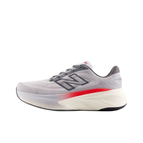 New Balance NB Свежий Foam X More V6 Дышащие Беговые Кроссовки Мужские Серые