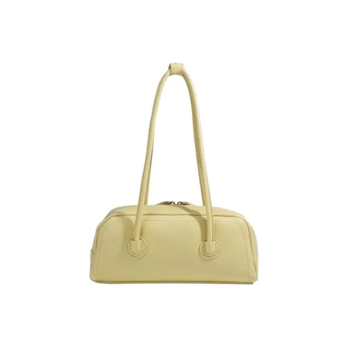 DIFFERENT FACES ПУ (полиуретан) Сумка через плечо Стандартная Женская Лимон