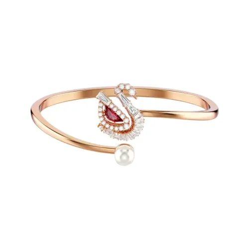 Swarovski Браслеты с синтетическим кубическим цирконием Унисекс Красный