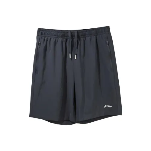 Лайнер Повседневные Шорты Мужские Темно-Черный Синий