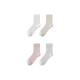 4 пачки Комбо 4 (Белый + Заварной + Розовый + Фиолетовый)