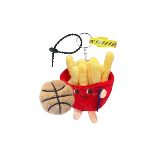 AIZIYUO Милый Исцеление Сладкий Картофель фри с мягкой текстурой плюшевый брелок 11 см Рекомендуемый рост