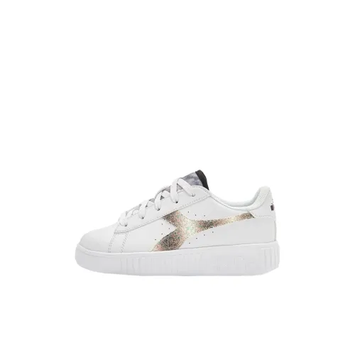 DIADORA Game Step Low Топ Детские Скейтбординги Белый Детский