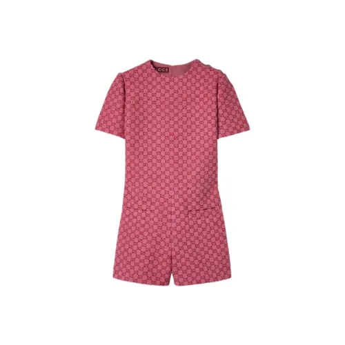 GUCCI Розовые Женские Комбинезоны