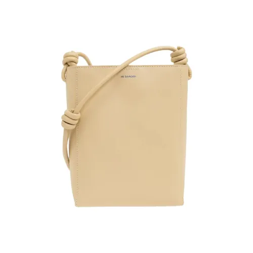 JIL SANDER Сумка через плечо из кожи женская хаки