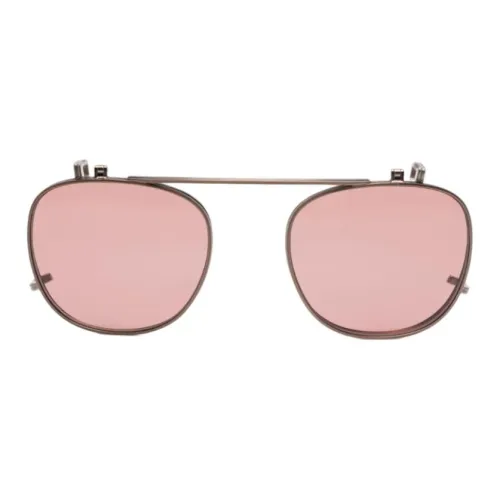 GARRETT LEIGHT Металл Квадрат Солнцезащитные очки Мужской Серый