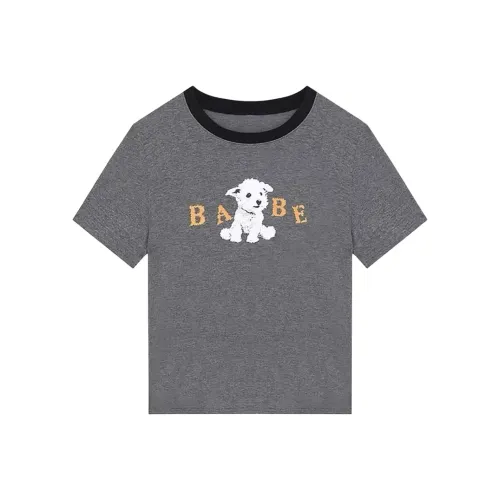 LANMOU 4001 Серый Женские T-рубашки