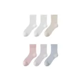 6 пачек Комбо 2 (Белый 2 + Заварной + Розовый + Фиолетовый + Синий)