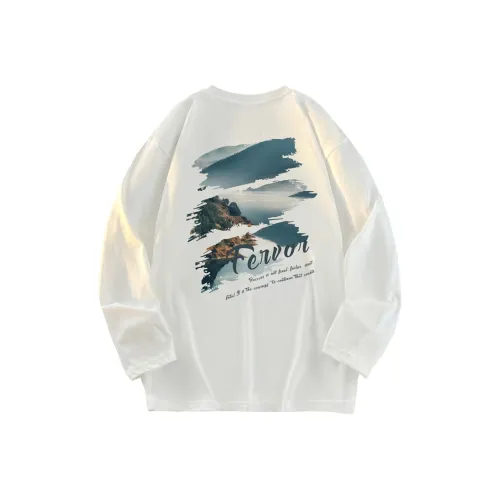 BALENO Длинный рукав Т-рубашка Унисекс