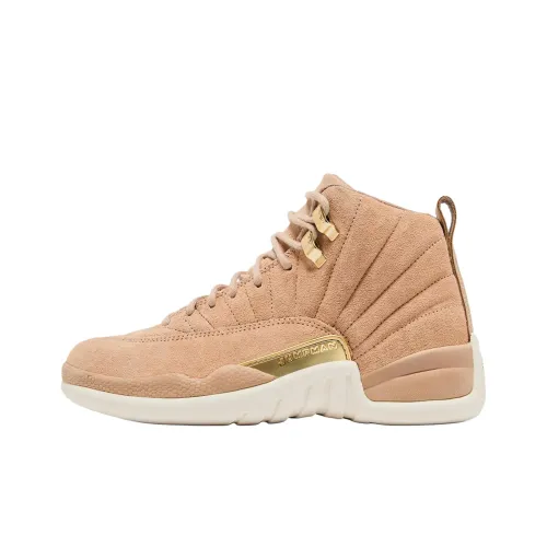 Jordan Air Jordan 12 Винтажные баскетбольные кроссовки Женские Коричневый