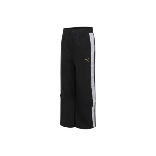 PUMA T7 Мужские Повседневные Брюки Черные