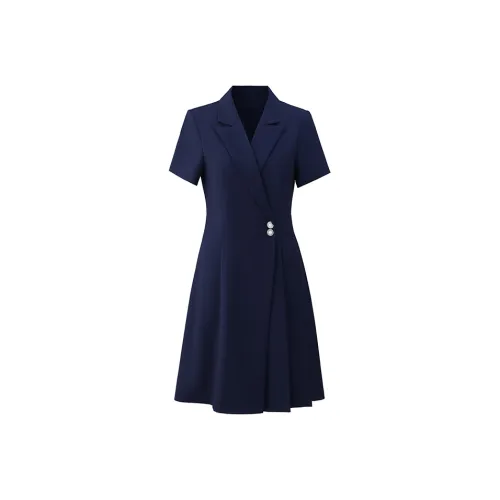 YaiFei Residence Короткий рукав Платье Женское