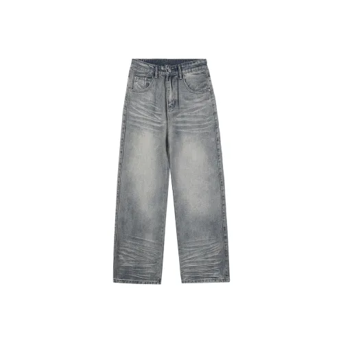 BRNR Ностальгический синий унисекс джинсы