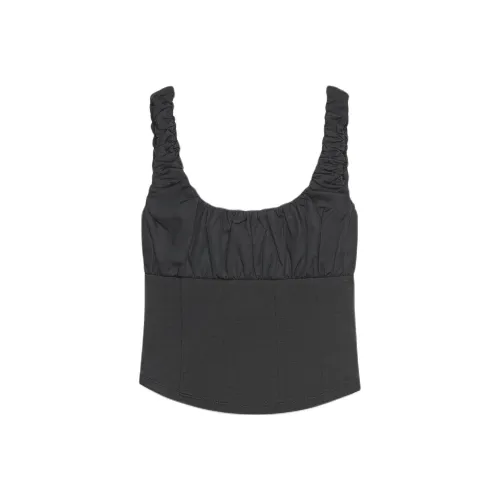 ZARA Черные Женские Майки