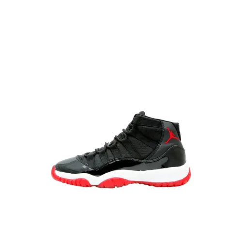 Jordan Air Jordan 11 Retro High Топ Баскетбольные Кроссовки Черные Детские