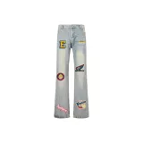 Винтажный синий