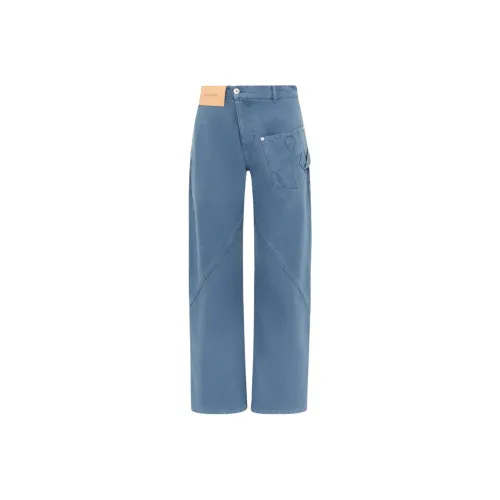JW Anderson Blue Men's Jeans JW Anderson Синий Мужской Джинсы