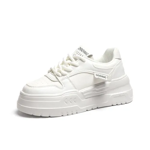 O.L Low Топ Скейтборд Кроссовки Женские Белые