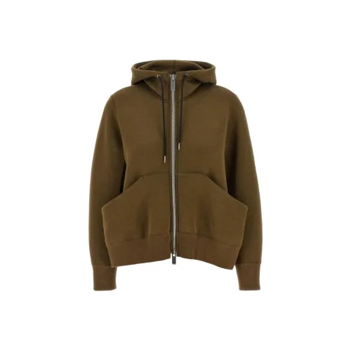 Sacai Зеленые Женские Куртки