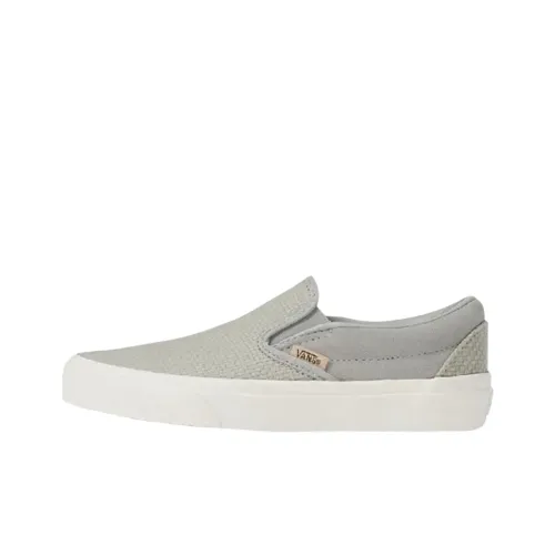 Vans CLASSIC Slip-On Скейтборд Кроссовки Унисекс Серый