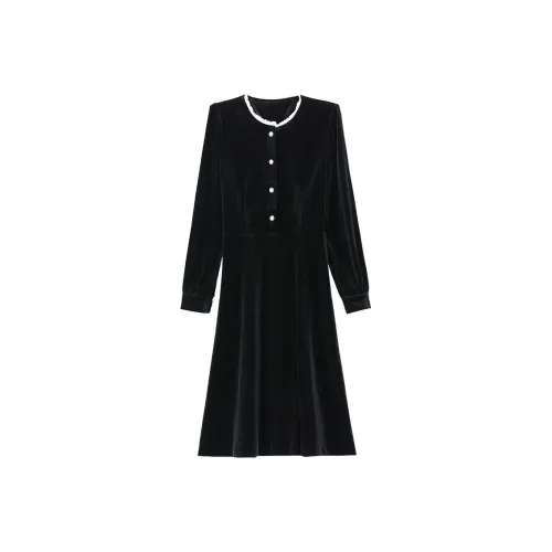 ONNFB Длинное платье с длинными рукавами женское