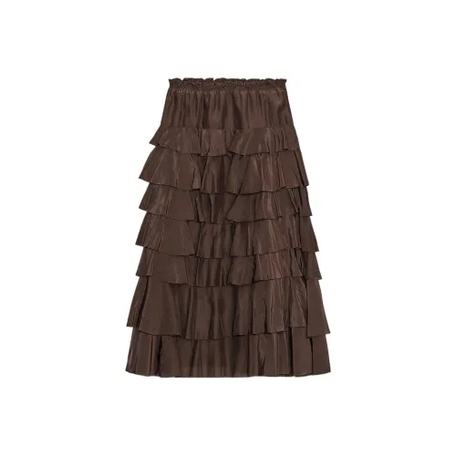 ZARA ZW Series Повседневная Длинная Юбка Женская