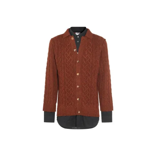 MOSCHINO Коричневые Мужские Свитера