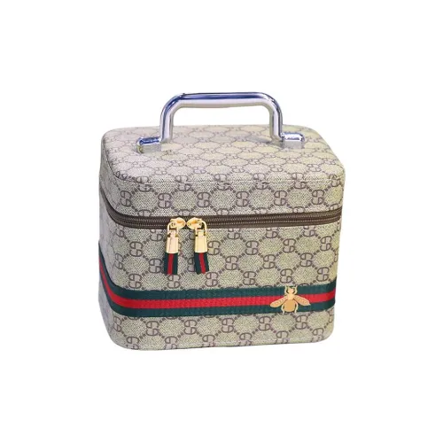 XZAN ПУ (полиуретан) Путешествие Портативный Портативный Мешок для хранения с Зеркальце Косметички Портативный Хранение